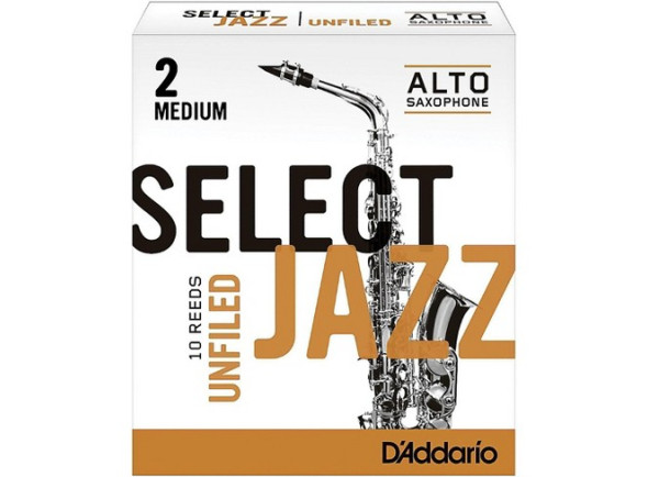 Daddario Woodwinds Select Jazz Unfiled Alto 2M Daddario Woodwinds Select Jazz Unfiled Alto 2M
